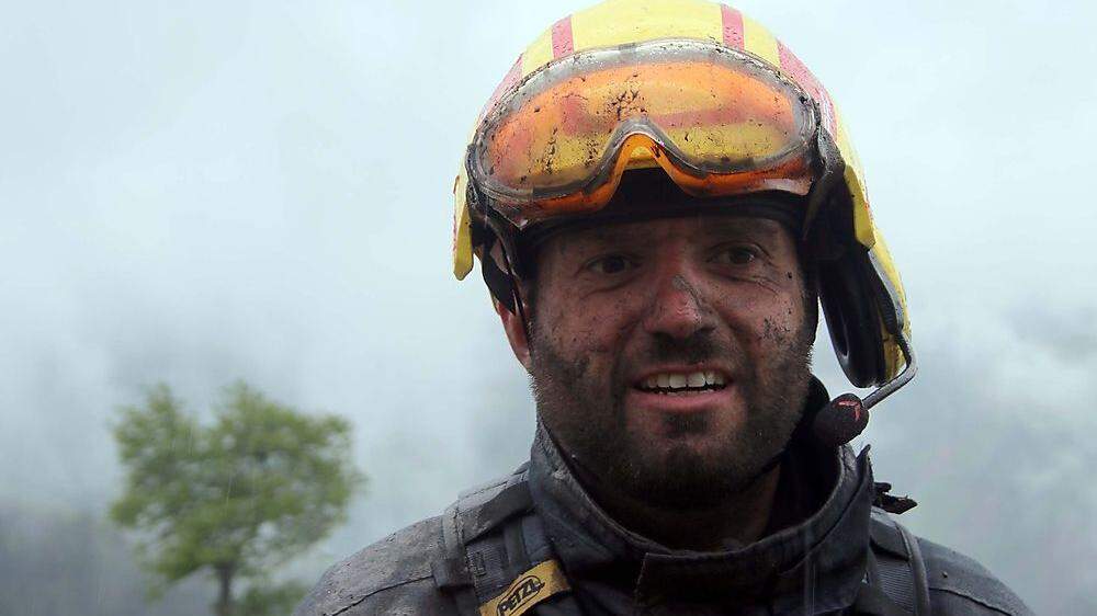 Ging, wie Hunderte weitere Feuerwehrleute in Leppen, an seine Grenzen: Konrad Szabo