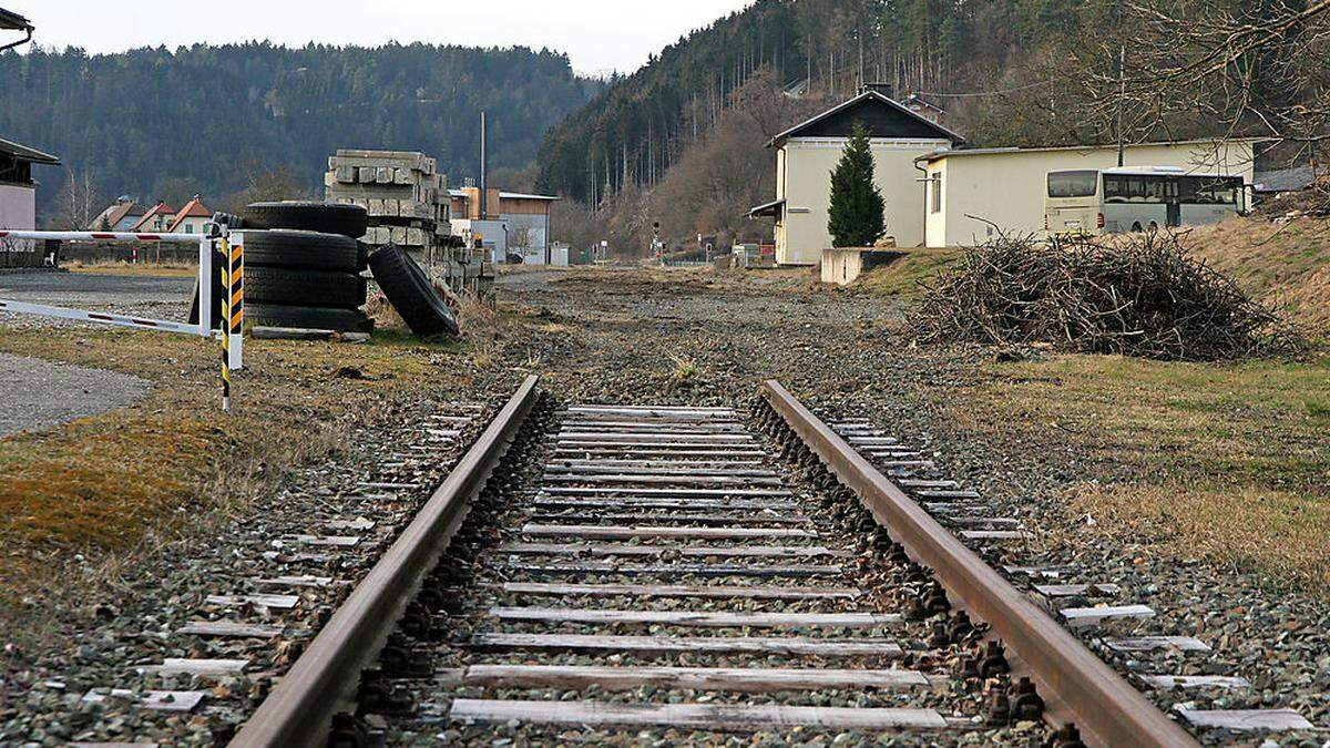 Im Februar und März wurden die Gleiskörper der Lavamünder Bahn abgetragen