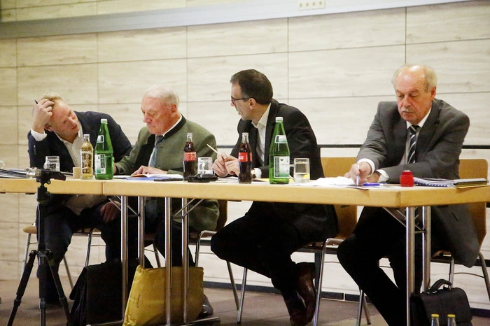 ...und stellten sich der fachkundigen Jury.
