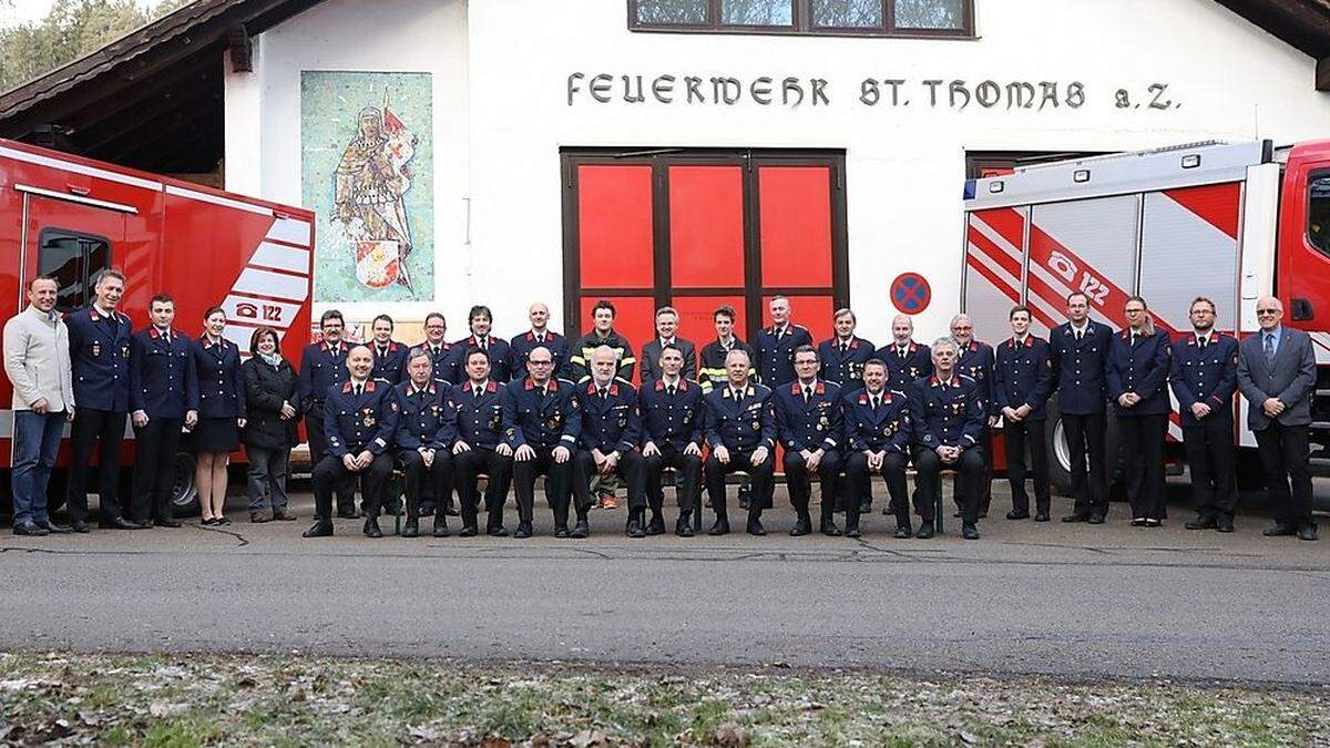 36 Kameradinnen und Kameraden sind derzeit bei der FF St. Thomas am Zeiselberg aktiv