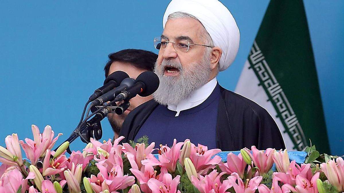 Präsident Hassan Rouhani 