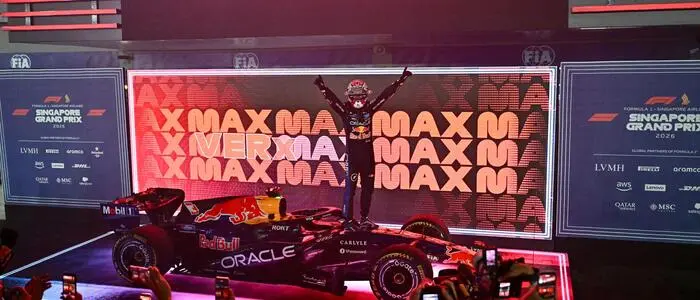 Jubel bei Max Verstappen