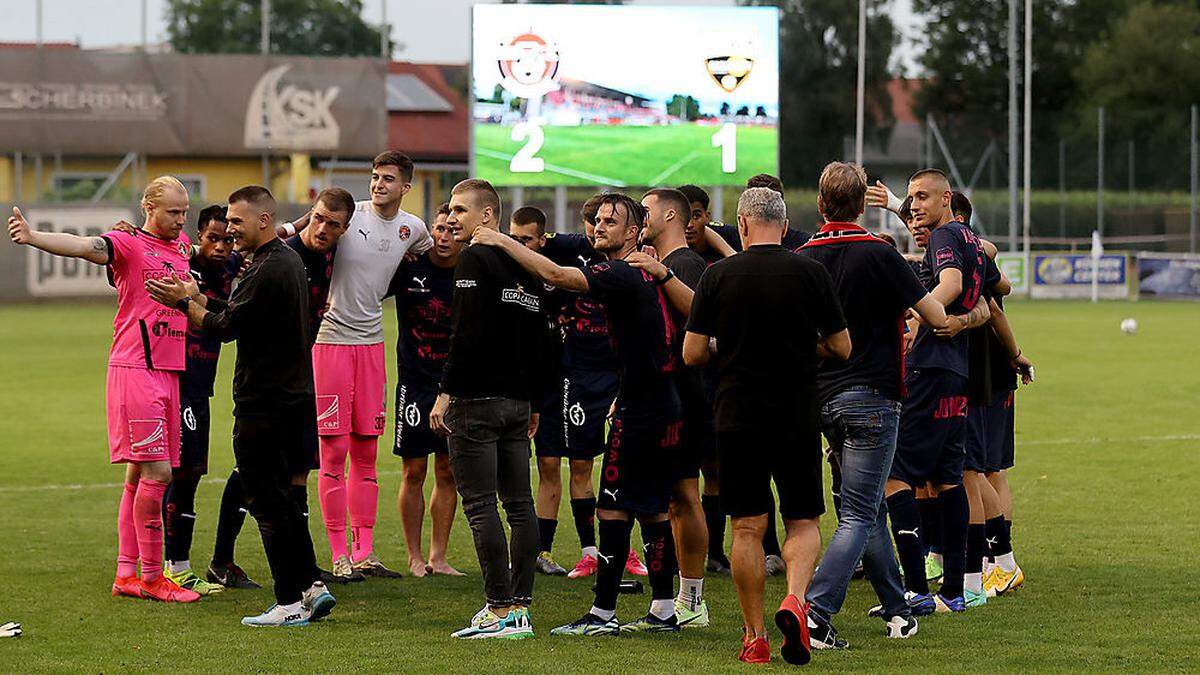 Kalsdorf besiegte Altach mit 2:1