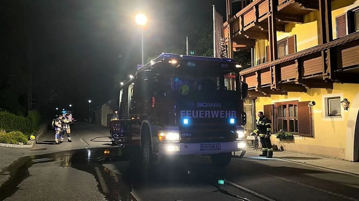 Die Freiwilligen Feuerwehren Penzendorf und Hartberg waren im Einsatz