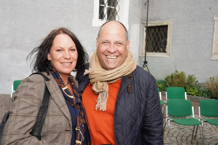 Andreas Nestler mit Partnerin Simone Müllner