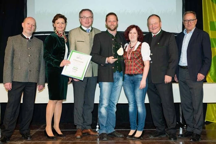 Der Hofladen Weigl aus Gleisdorf erhielt die Goldene Birne für Himbeer-Fruchtaufstrich.