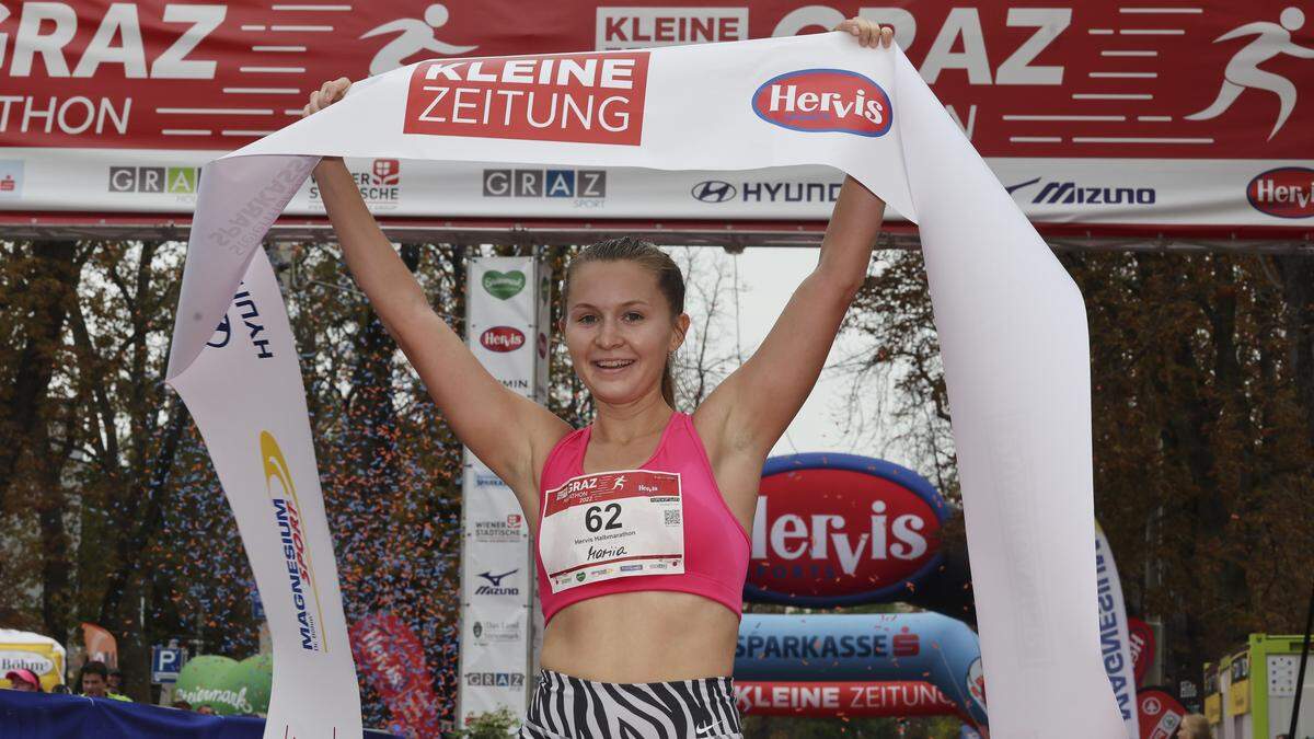 Halbmarathon-Siegerin Mariia Radko