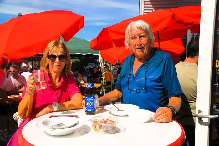Besonders beliebt war auch die dazu servierte Schwammerlsuppe.