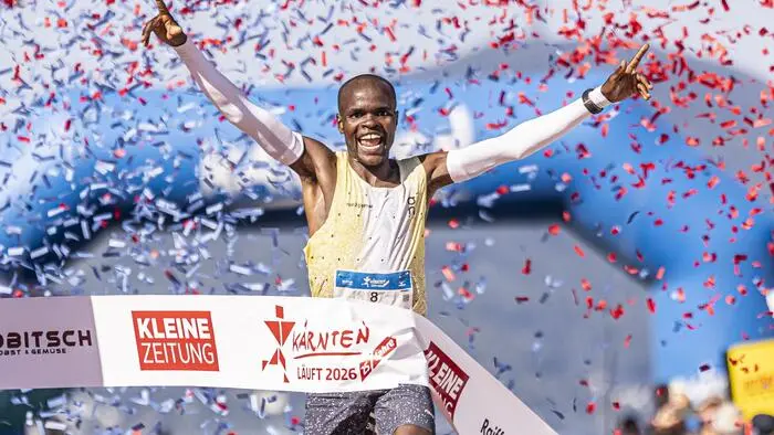 Raymond Cheruiyot triumphierte bei der Jubiläums-Ausgabe von Kärnten Läuft