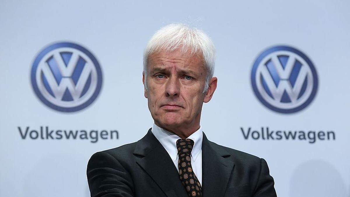 Volkswagen-Chef Matthias Müller