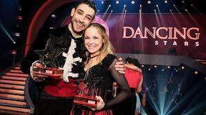 Gewannen &quot;Dancing Stars 2023&quot;: Profi Dimitar Stefanin und Musical-Sängerin Missy May