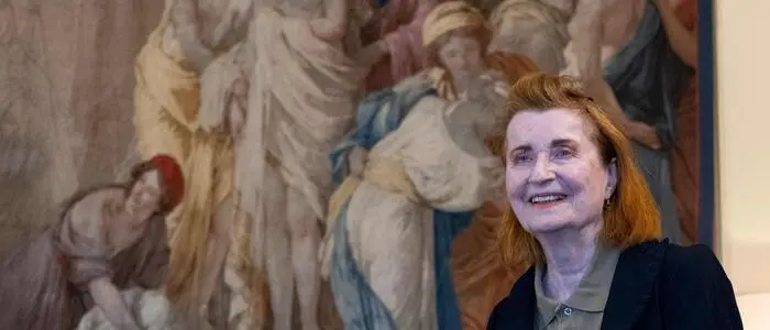 Elfriede Jelinek im Jahr 2024