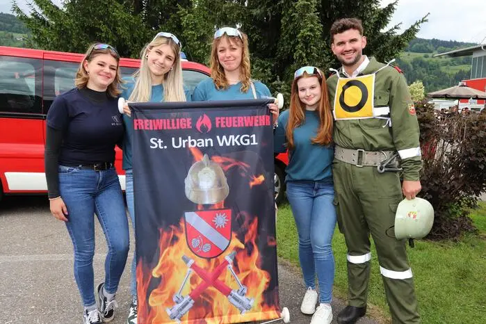 Die Fans der FF-St. Urban/Simonhöhe.