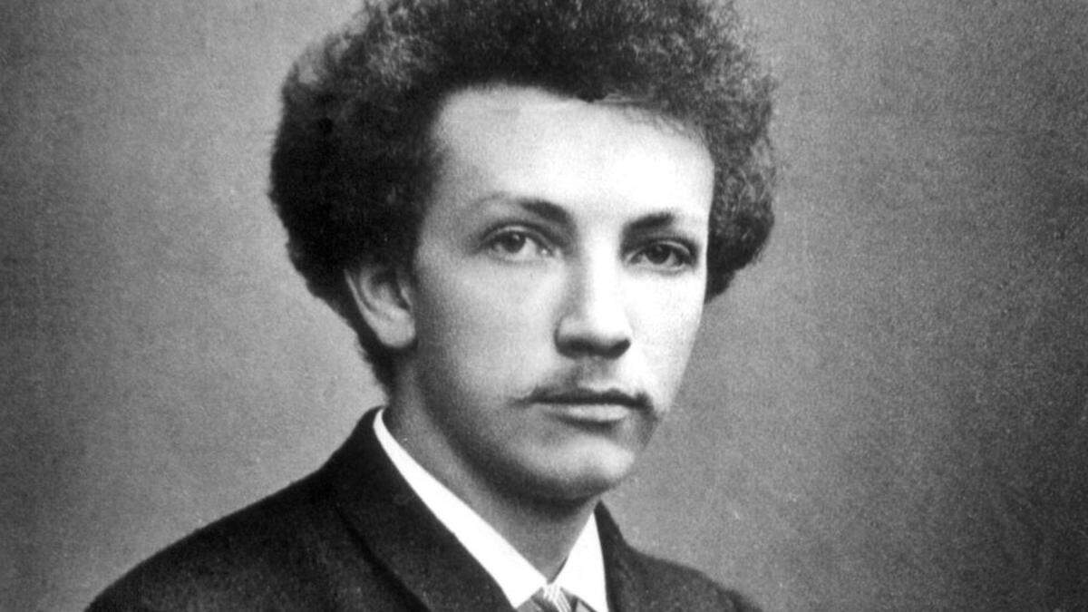 Richard Strauss in jungen Jahren, als alter Mann schlüpfte er kurz in den Mantel von Walter Vaterls Vater