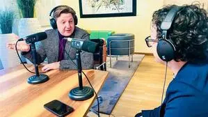 Der Villacher Bürgermeister Günther Albel (SPÖ) und sein Pressesprecher Wolfgang Kofler sind seit einigen Monaten auch Podcast-Hosts