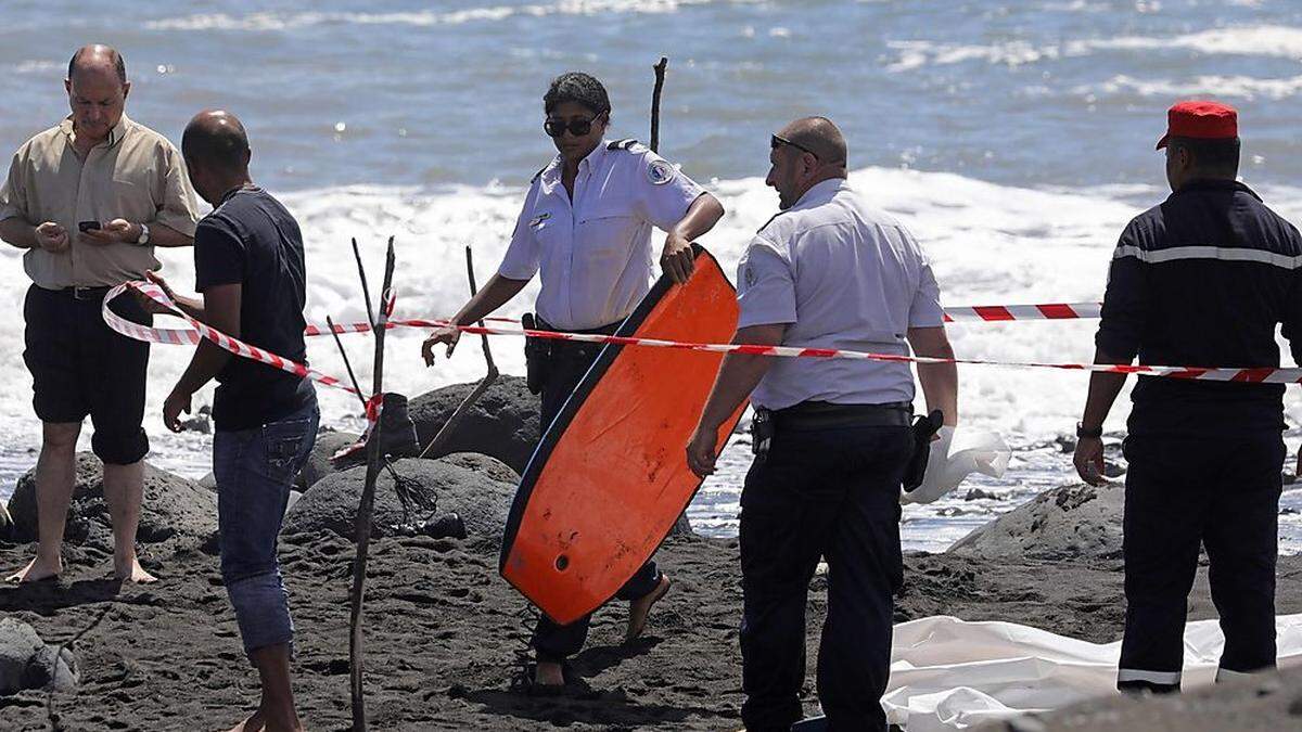 Der Mann war mit einem Bodyboard unterwegs