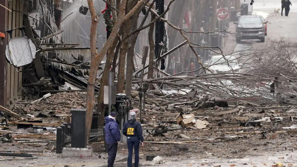 Heftige Explosion in der Innenstadt von Nashville