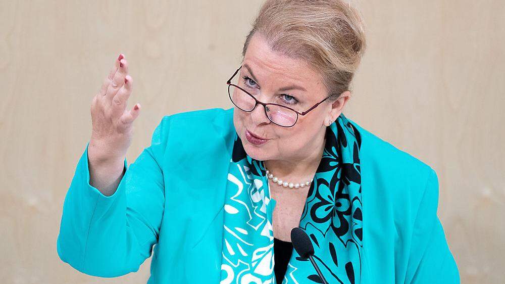 Sozialministerin Beate Hartinger-Klein: Konzept soll bis Ende des Jahres stehen