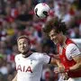 Harry Kane und Tottenham (links) bzw. David Luiz mit Arsenal warten auf die ÖFB-Klubs LASK und Rapid