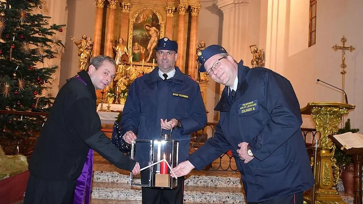 Anselm Kassin, Alfred Golob und Martin Edlinger (von links)