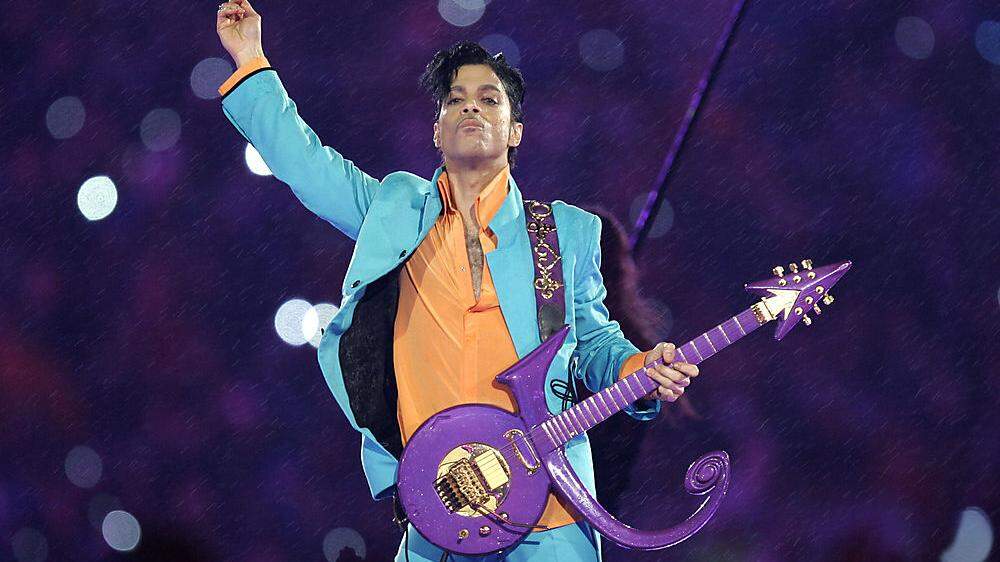 Legendär: Prince und seine Libelingsfarbe Lila