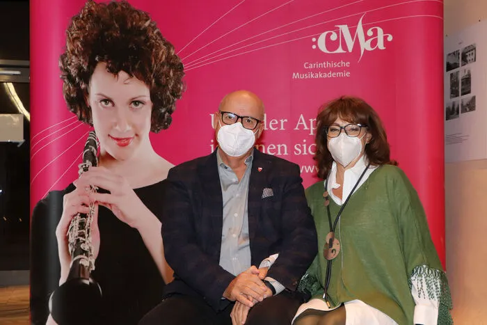 Der Treffner Bürgermeister Klaus Glanznig und seine Gattin Christa Glanznig freuten sich auf einen schönen Konzertabend!