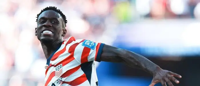 Jubel im US-Team: Toptorjäger Folarin Balogun darf spielen