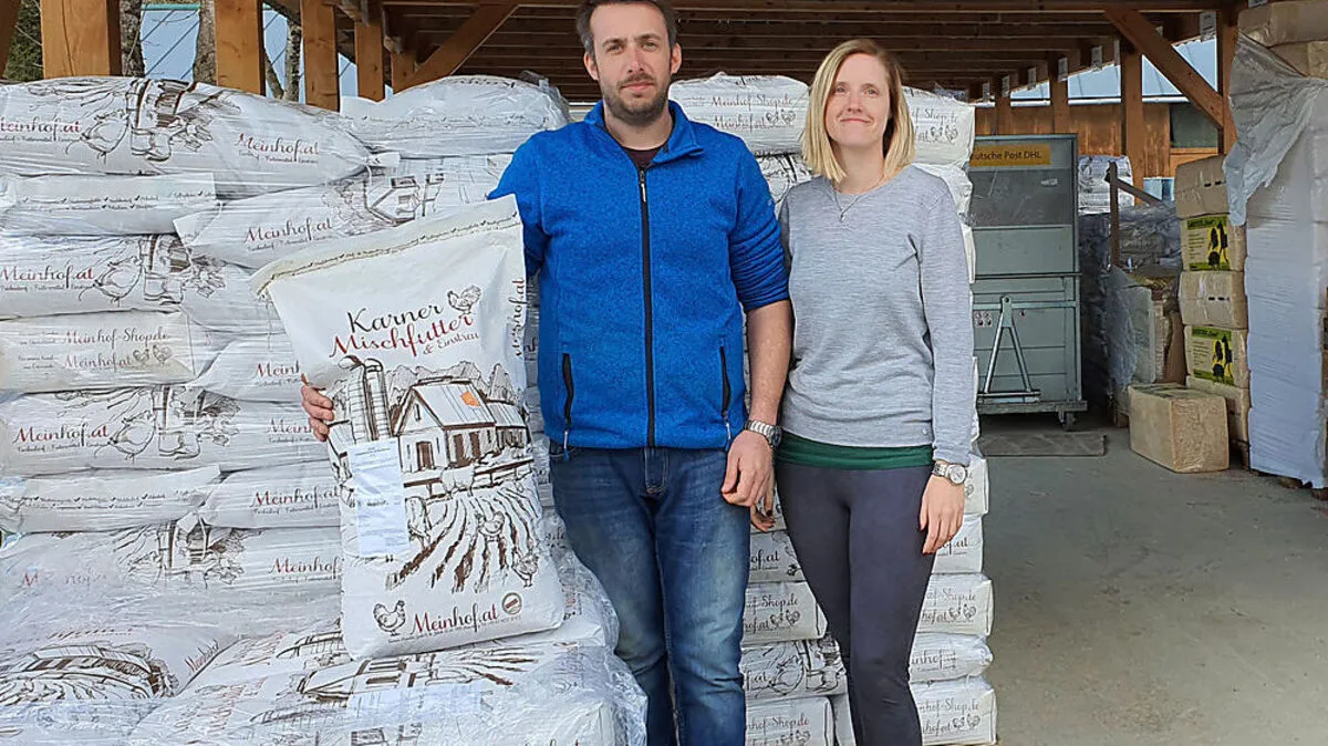 Das Ehepaar Karner vom „Meinhof“ in Haimburg