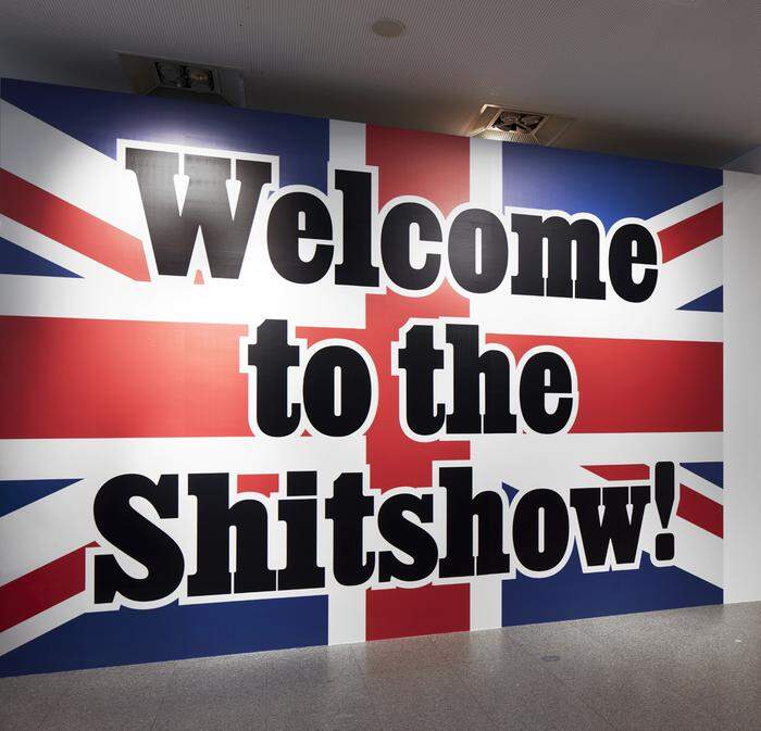 Jeremy Deller, "Welcome to the Shitshow" (2019)