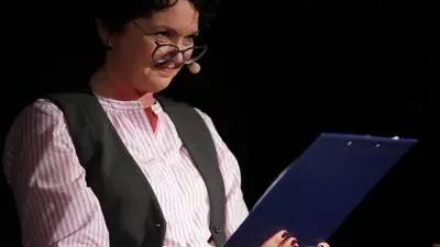 Claudia Reithner präsentierte im Kulturkeller Gleisdorf ihr Soloprogramm