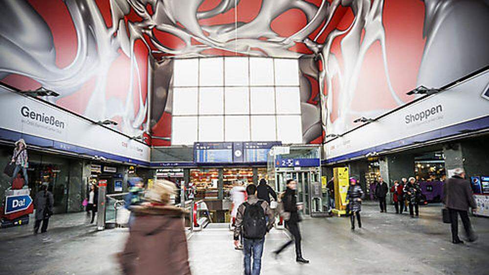 Am Grazer Hauptbahnhof kam es zum Übergriff auf Polizeibeamte