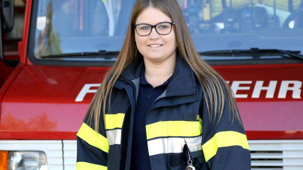Seit elf Jahren steht Sophie im aktiven Dienst der Feuerwehr