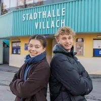 Am 5. Februar geht es in der Villacher Stadthalle rund: Schulsprecherin Anna-Victoria Hochstetter (Peraugymnasium) und Schulsprecher Linus Hirschl (St. Martin Gymnasium) sind die Organisatoren des „Derby der Gymnasien“