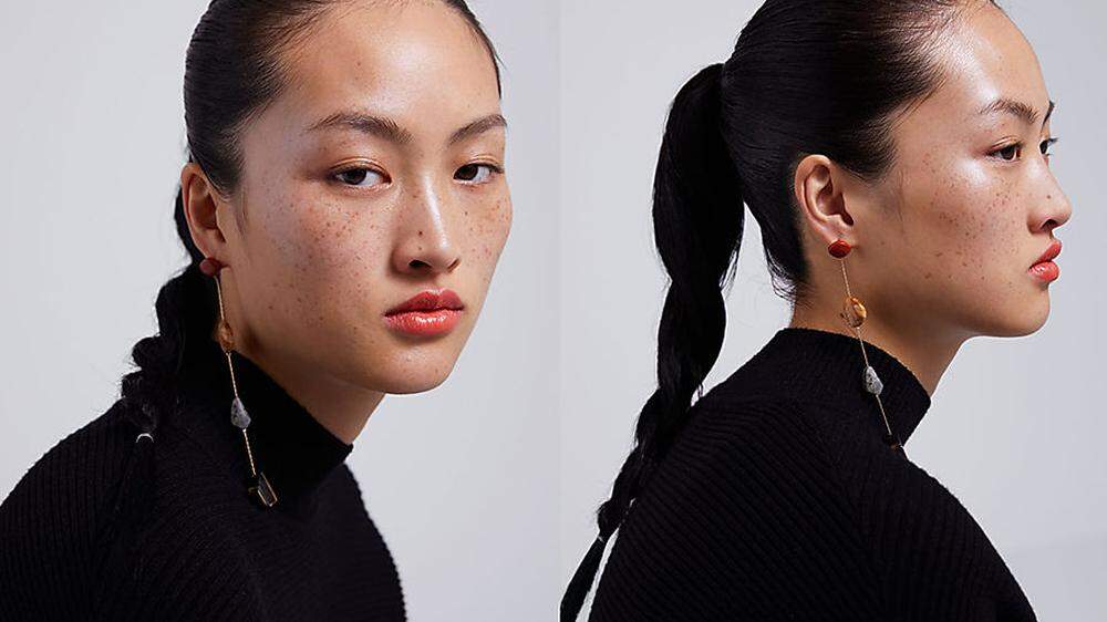 Sorgte für Aufregung: das Model  Li Jingwen. Denn die Sommersprossen der jungen Frau gehören nicht zum chinesischen Schönheitsideal
