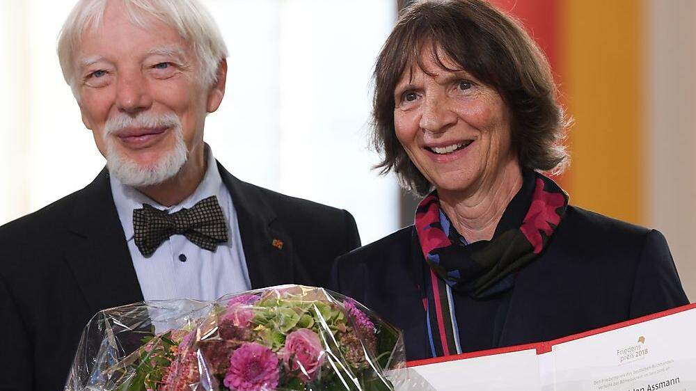 Ausgezeichnet mit dem Friedenspreis: das Ehepaar Jan und Aleida Assmann