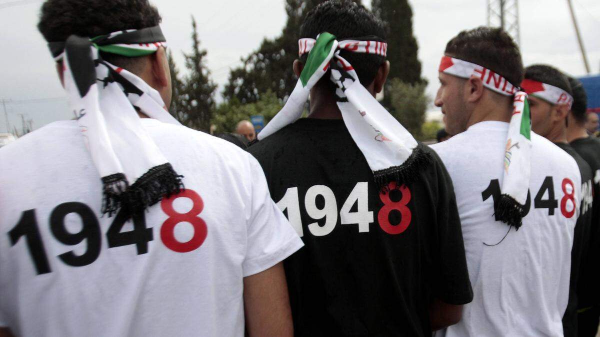 Sowohl für Israelis als auch Palästinenser ist 1948 ein Schicksalsjahr