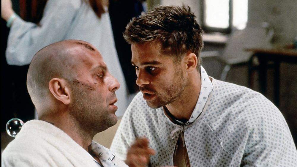 Bruce Willis und Brad Pitt in &quot;12 Monkeys&quot;
