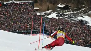 Das Stadion bebte, aber Manuel Feller verpasste die „Medaille dahoam“ knapp 