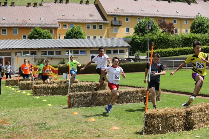 In dieselbe Kerbe schlägt Mario Stecher, selbst Absolvent der früheren Hauptschule. Der Weltmeister und Olympiasieger in der Nordischen Kombination begeisterte die Schülerinnen und Schüler.