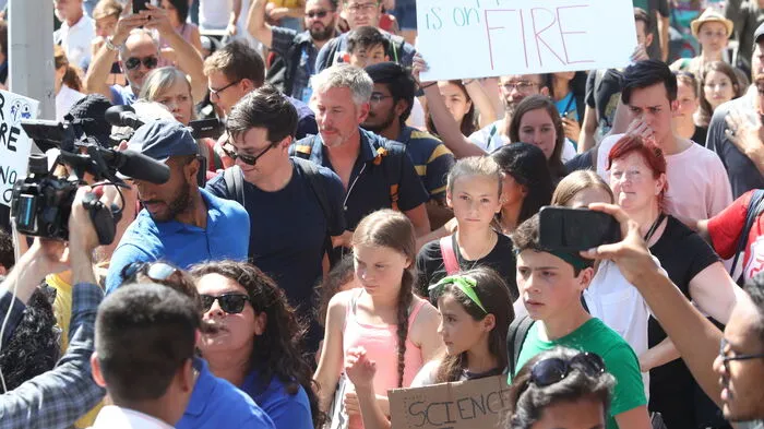 Schulstreik in New York und Greta Thunberg mittendrin