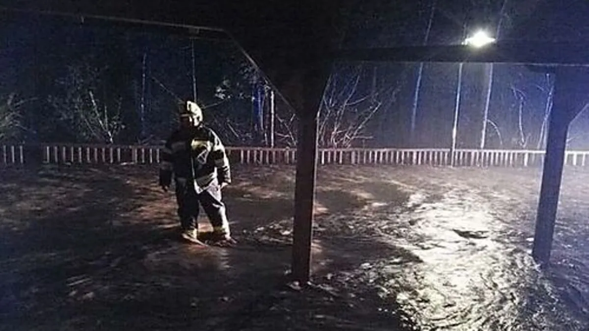 Feuerwehrmann aus Ehrenhausen im Hochwassereinsatz 