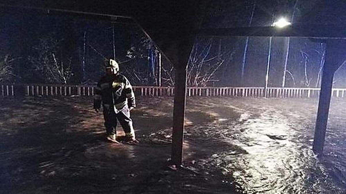 Feuerwehrmann aus Ehrenhausen im Hochwassereinsatz 