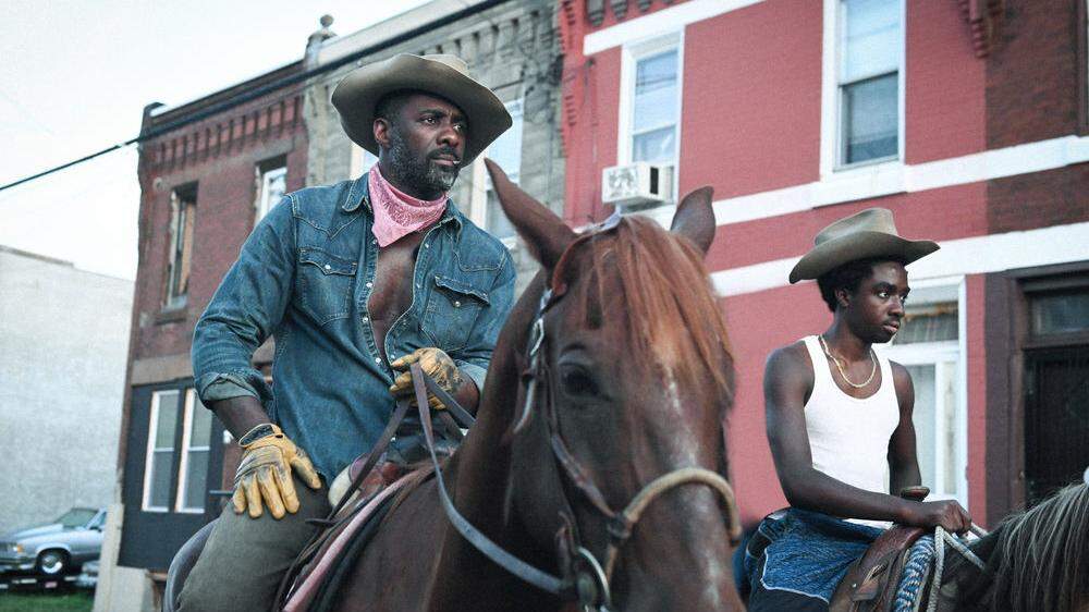 Idris Elba in &quot;Concrete Cowboy&quot;. Zu sehen auf Netflix.