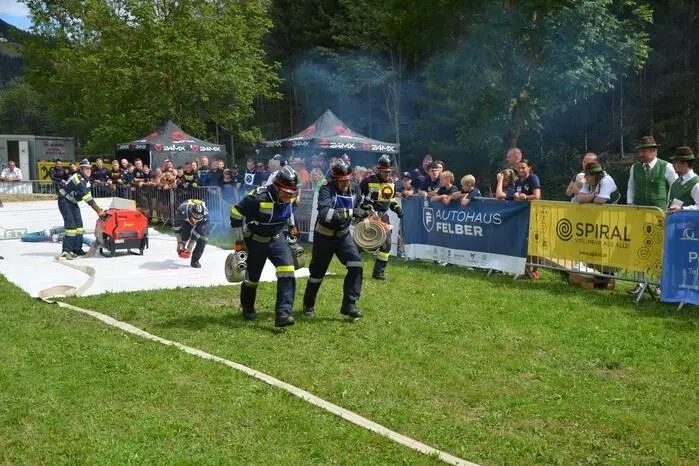 Am Ende setzte sich die Bewerbsgruppe Gasen durch. Rettenegg und Oberfeistritz belegten die weiteren Podestplätze. 