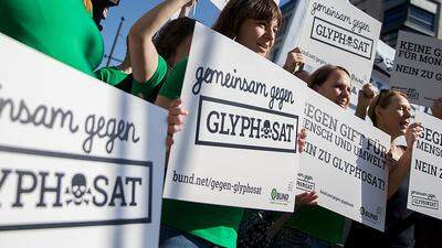 Proteste gegen Glyphosat 