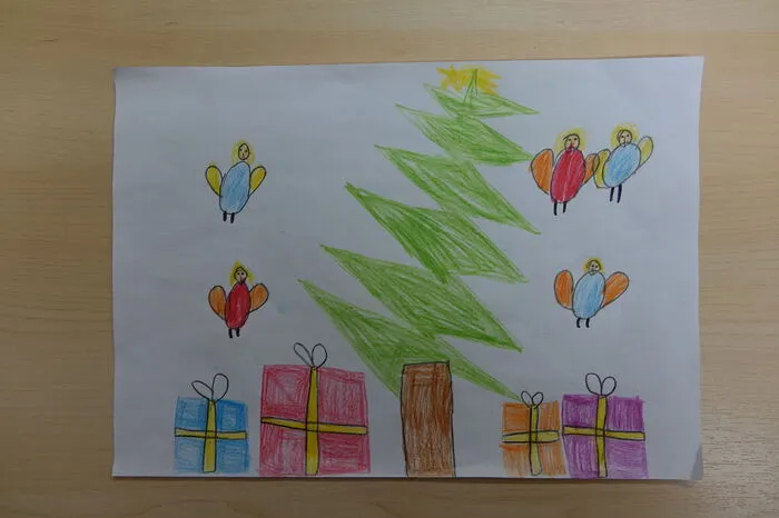 Christbaum von Agatha Sebanz.