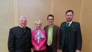 Gottfried Sperl, Lydia Künstner-Stöckl, Peter Plöbst und Peter Panzer