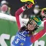 Katharina Liensberger eroberte beim Slalom am Semmering Platz zwei