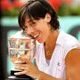 Francesca Schiavone bei ihrem French open-Triumph 2010