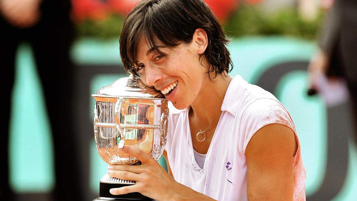 Francesca Schiavone bei ihrem French open-Triumph 2010